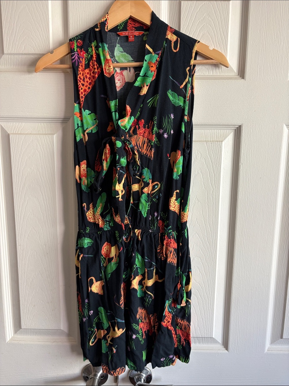 ModCloth Animal Print Romper - Picture 2 of 6